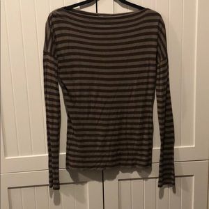 Vince Cotton Long Sleeve Top